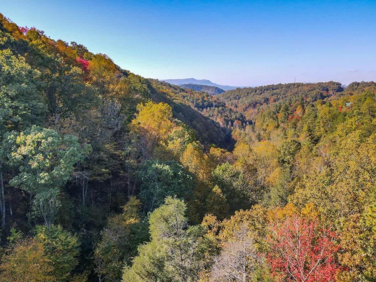 Nice View Fireplace, Hot Tub, Porch Bed, Private Sevierville Eksteriør billede