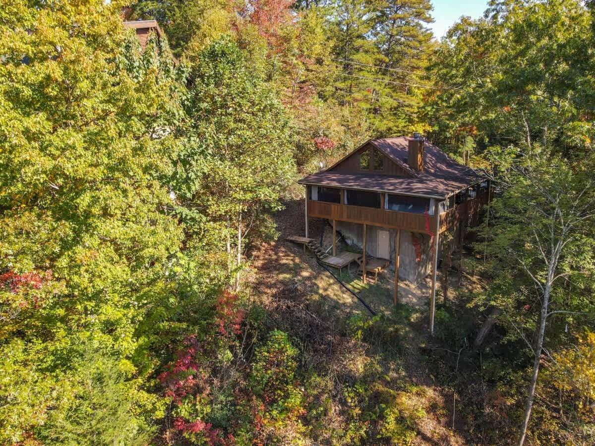 Nice View Fireplace, Hot Tub, Porch Bed, Private Sevierville Eksteriør billede